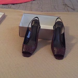 Alex Marie sling back pumps like new